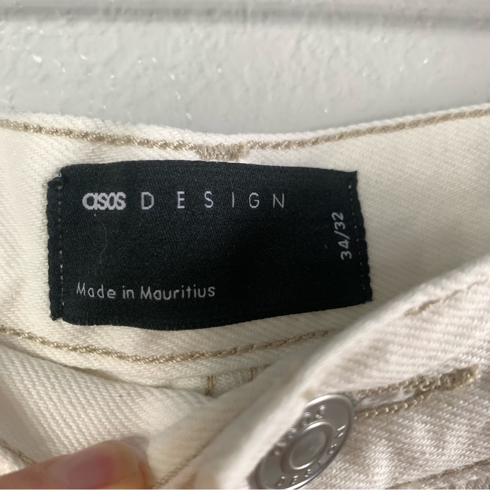 ASOS Cream Jeans - Picture 6 of 7